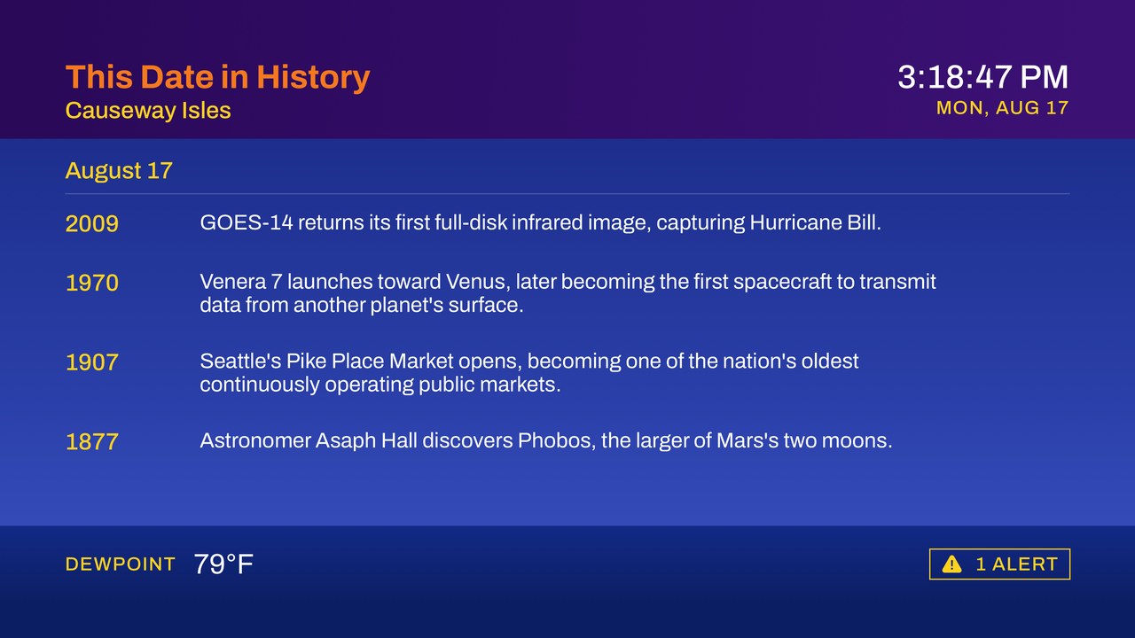 This Date in History segment